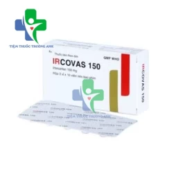 Ircovas 150 Bidiphar - Điều trị cao huyết áp và bệnh tiểu đường